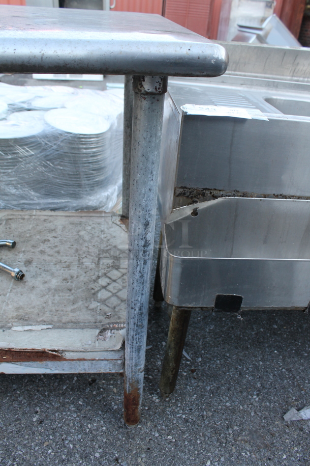 Stainless Steel Table w/ Under Shelf. - Image 4 of 4