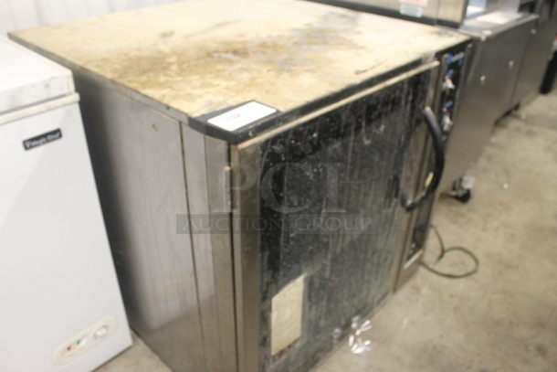 Turbofan 85 Stainless Steel Commercial Convection Oven w/ View Through Door. See Pictures For Glass Damage. - Image 2 of 6