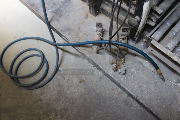 Metal Flat Cart on Commercial Casters w/ Siltec Electronic Weighing Scale. - Image 11 of 11