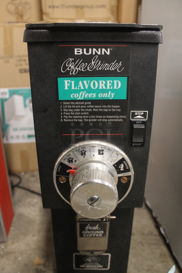 Bunn G2 HD Metal Commercial Countertop Coffee Bean Grinder. 120 Volts, 1 Phase. Tested and Working! - Image 4 of 5