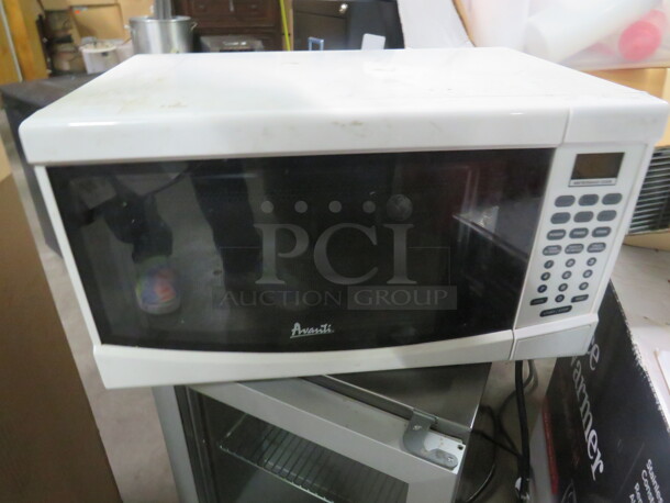 One Avanti Microwave. 120 Volt. Model# MO71917W. 18X11X10 - Image 1 of 1