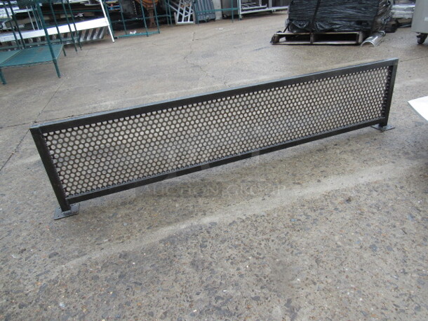 One Industrial Look Metal Divider. 43.5X12 - Image 1 of 2