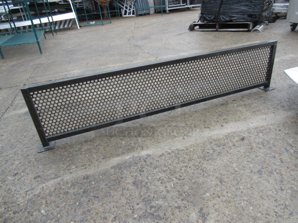 One Industrial Look Metal Divider. 65X12