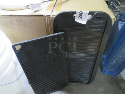 Assorted Size Griddle Plate. 2XBID