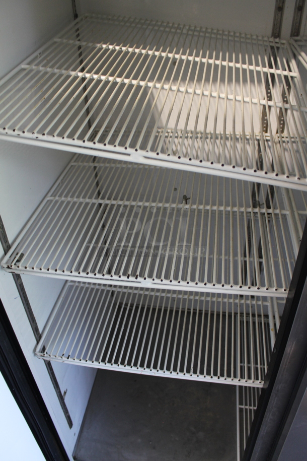 2015 True TG2R-2S Stainless Steel Commercial 2 Door Reach In Cooler w/ Poly Coated Racks 115 Volts, 1 Phase. Tested and Working! - Image 2 of 4