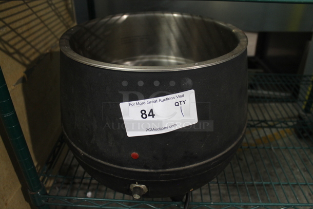 Sunnex B1388A-3 Metal Commercial Countertop Soup Kettle Food Warmer. 120 Volts, 1 Phase. Cannot Test Due To Missing Power Cord - Image 1 of 7