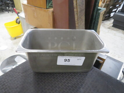 One 1/3 Size 6 Inch Deep Hotel Pan.
