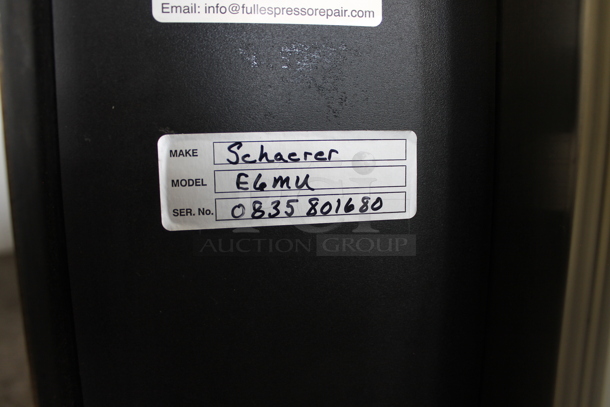 Schaerer E6MU Stainless Steel Commercial Countertop Espresso Machine w/ Hopper. 125/250 Volts, 1 Phase. - Image 6 of 7