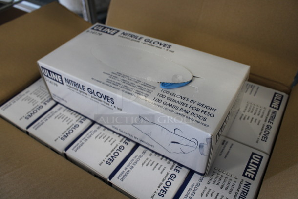 10 BRAND NEW! Boxes of Small Uline S14179 Nitrile Gloves. 10 Times Your Bid! - Image 2 of 6