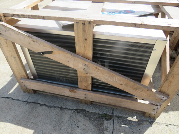 One NEW Bally Air Cooled Condenser Unit. #RPH151L6-HT3A-BS. 208-230 Volt. 3 Phase.  - Image 1 of 4