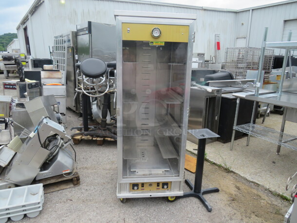 One Crescor Proofing/Holding Cabinet On Casters. Model# 121CRUA11. 2000 Watt. 120 Volt. 27X31X59.5. $3382.50. - Item #1113859