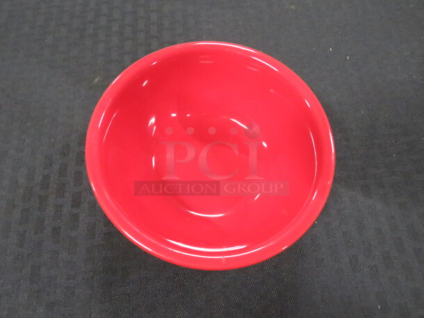 6 Inch Red Bowls. 5XBID - Image 1 of 1