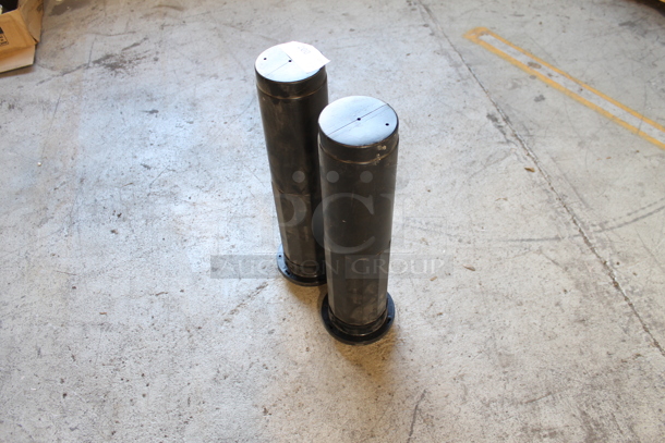 2 Black Poly Cup Dispensers. 2 Times Your Bid! - Image 2 of 4