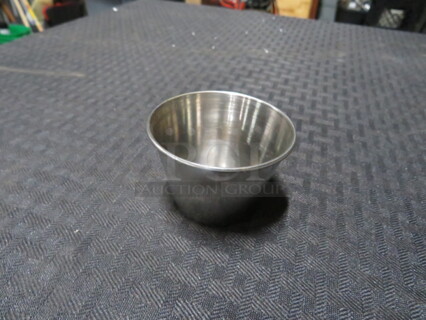 One Lot Of 24 SS Vollrath Condiment Cups.