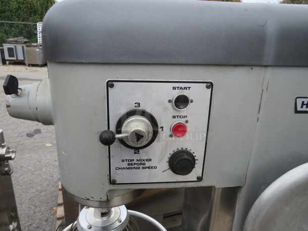 One Hobart 40 Quart Planetary Mixer With Bowl Whip And Paddle. Unable To Test. 208 Volt. 3 Phase. Model# D-340.  - Image 4 of 7
