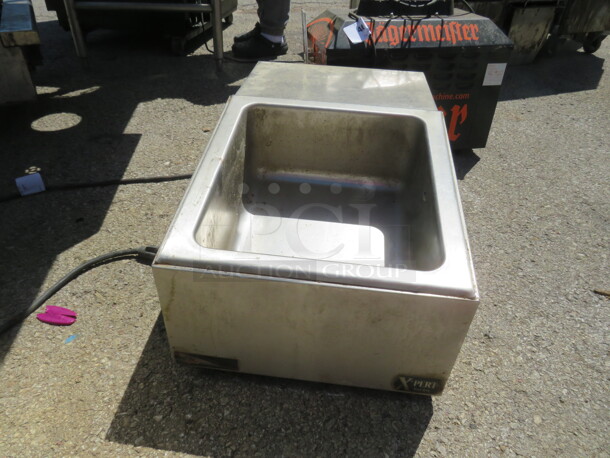 One APW Wyott Refrigerated Cold Well. Model# RTR-1. 120 Volt. 15X26X11