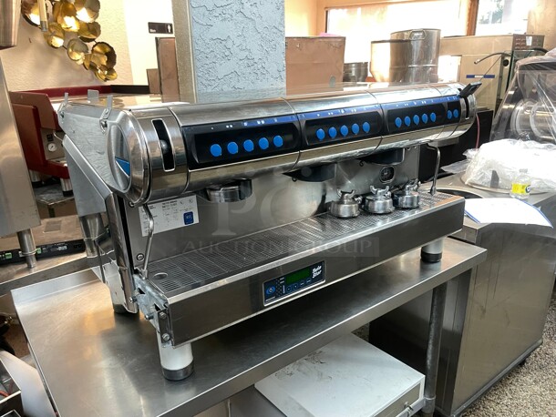Clean! Commercial Conti Twin Star 3 Groups Expresso Machine Heavy Duty 220 Volt NSD 