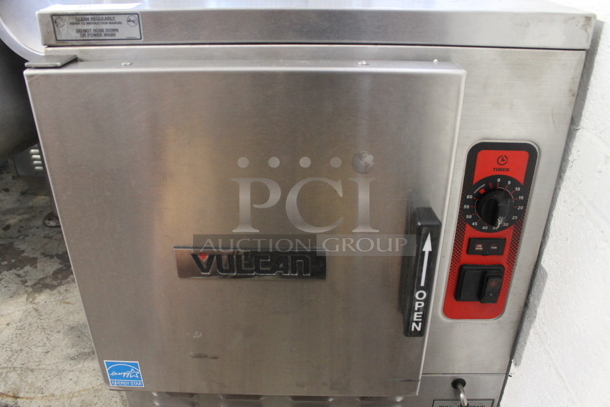 Vulcan C24EO5 ENERGY STAR Stainless Steel Commercial Countertop Electric Powered Single Deck Steam Cabinet. 208 Volts, 3/1 Phase. - Image 2 of 5