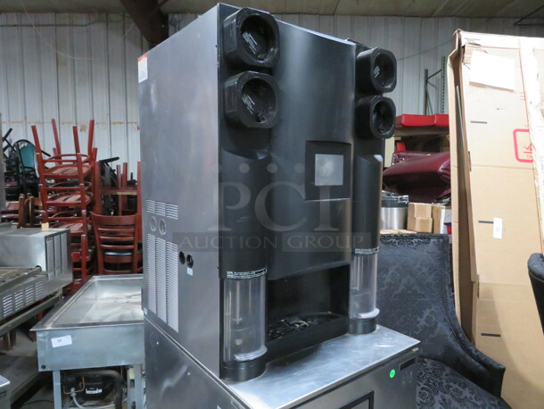 One Manitowic Multiplex Blend In Cup Work Station Shake Machine On Casters. Model# MB-8-1. 115 Volt. 26X32X75 - Image 3 of 4