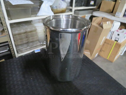 One NEW Vollrath Stainless Steel Wine Bucket. #47605