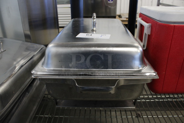Stainless Steel Chafing Dish w/ Drop In and Lid. 13x24x15