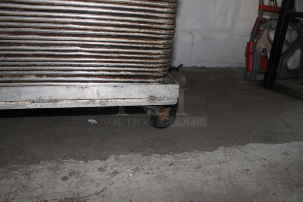 26 Metal Full Size Baking Pans w/ Dolly on Commercial Casters. 26 Times Your Bid! - Image 4 of 5
