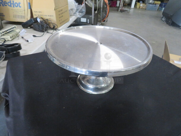 One 13 Inch Stainless Steel pizza/Pie Stand.