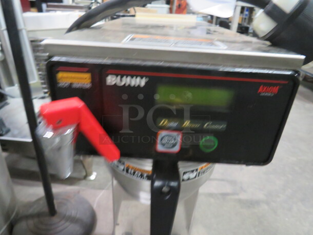 One Bunn Airpot Brewer With Filter Basket. 1500 Watt. Model# AXIOM-DV-APS,GF (SBX). 8X20X23. $799.00 - Image 2 of 3
