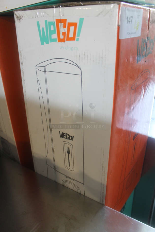 6 BRAND NEW IN BOX! WeGo 56101100 Plasticware Dispensers. 6 Times Your Bid! - Image 5 of 6