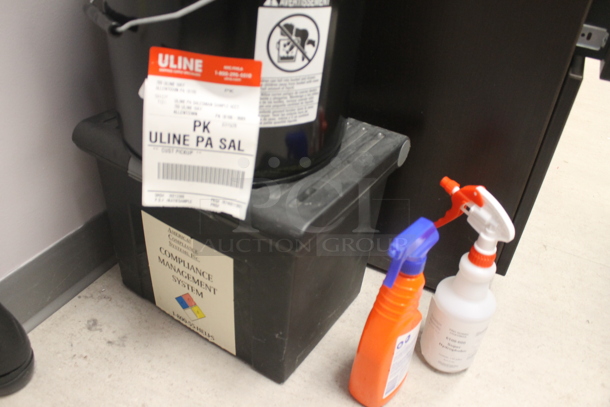 ALL ONE MONEY! ROOM LOT of Various Items Including Desks, Filing Cabinets, Paper Shredder and Chairs. BUYER MUST REMOVE. - Image 11 of 12