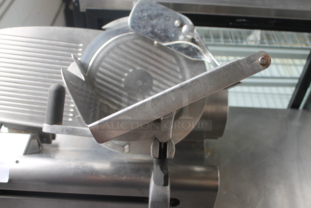 Globe 3500 Stainless Steel Commercial Countertop Automatic Meat Slicer. 115 Volts, 1 Phase. Tested and Working! - Image 3 of 8