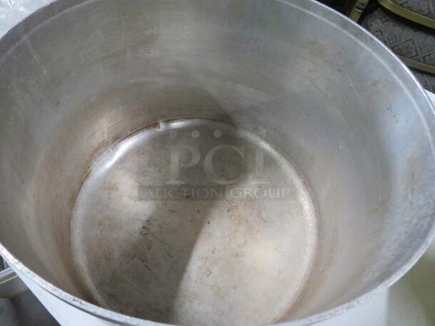One 14X10 Aluminum Stock Pot. - Image 2 of 2