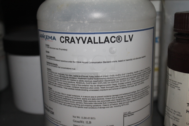 Gray Metal Shelving Unit w/ Contents Including Chemicals. BUYER MUST REMOVE. - Image 9 of 10