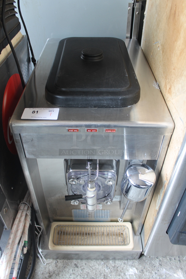 Taylor 340D-27 Stainless Steel Commercial Countertop Single Flavor Frozen Beverage Machine w/ Drink Mixer Attachment. 208-230 Volts, 1 Phase.  - Image 1 of 6