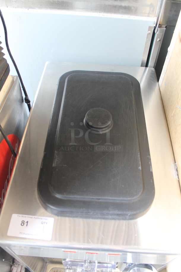 Taylor 340D-27 Stainless Steel Commercial Countertop Single Flavor Frozen Beverage Machine w/ Drink Mixer Attachment. 208-230 Volts, 1 Phase.  - Image 2 of 6