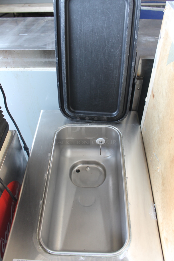 Taylor 340D-27 Stainless Steel Commercial Countertop Single Flavor Frozen Beverage Machine w/ Drink Mixer Attachment. 208-230 Volts, 1 Phase.  - Image 3 of 6