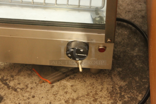 Metal Countertop Display Case Merchandiser. Tested and Working! - Image 3 of 3