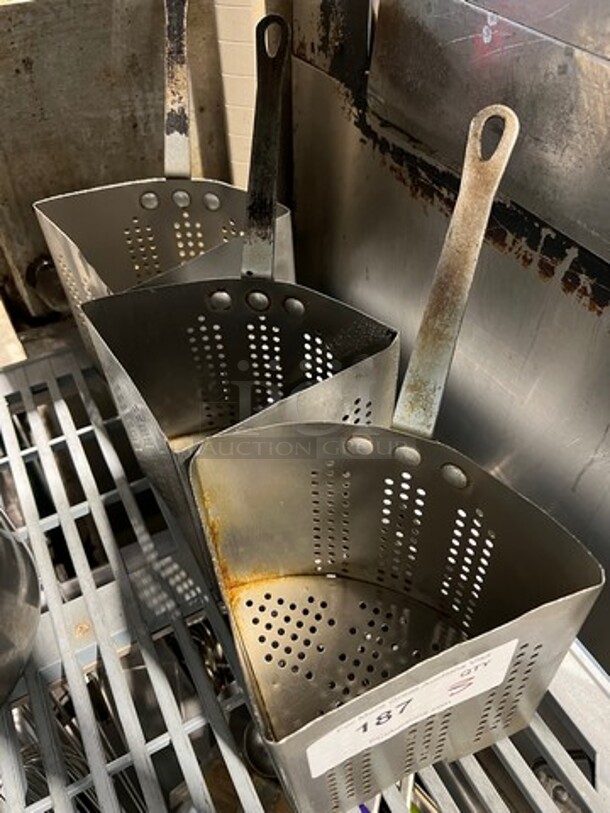 3 Metal Baskets. 6x6x12. 3 Times Your Bid! - Image 3 of 3