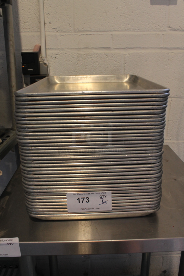 36 Metal Baking Pans. 36 Times Your Bid! - Image 1 of 2