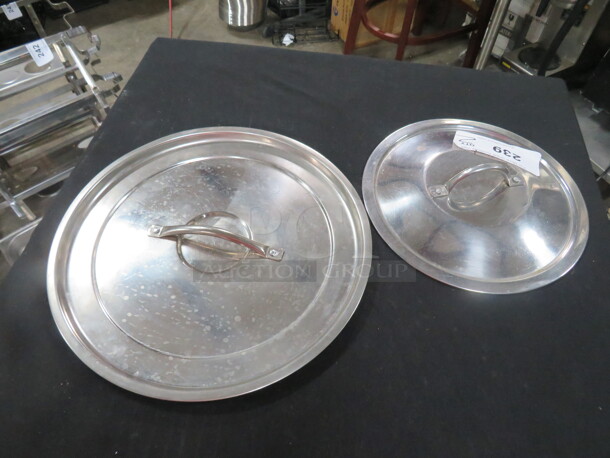 Assorted Size SS Lids. 2XBID - Image 1 of 1