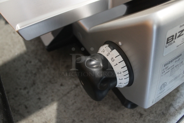 2021 Bizerba GSP HD Stainless Steel Commercial Countertop Meat Slicer. 120 Volts, 1 Phase. Tested and Working! - Image 5 of 8