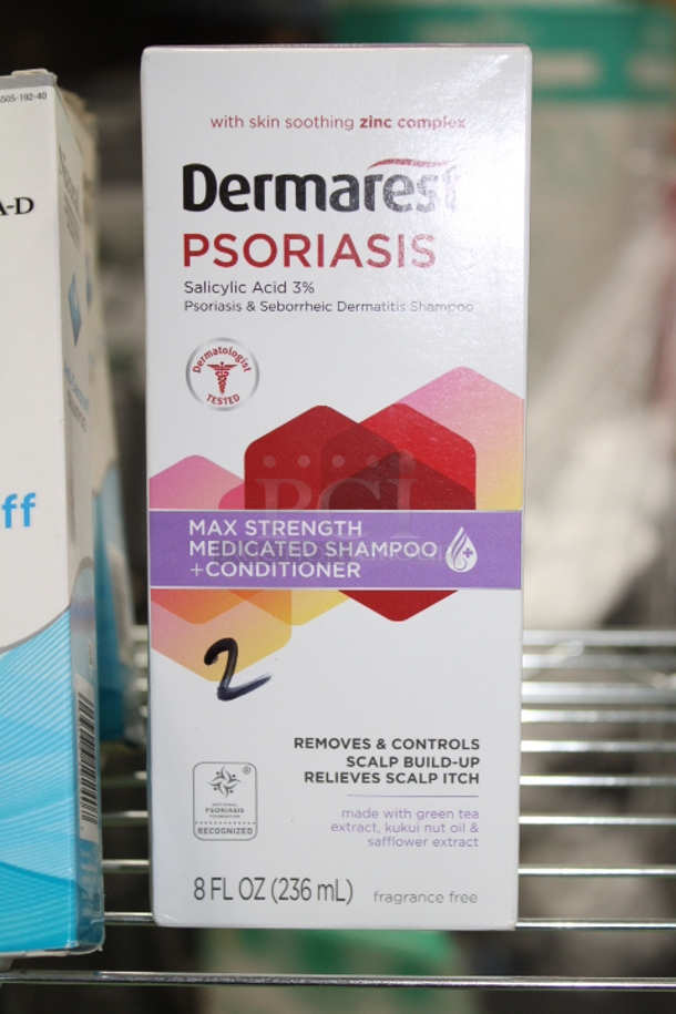 Dermarest Psoriasis Max Strength Medicated Shampoo + Conditioner (8 Fl Oz) 2x Your Bid 