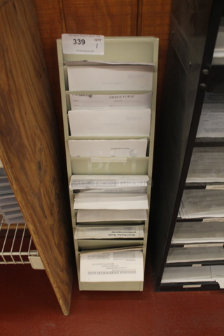 White Metal Filing Unit.