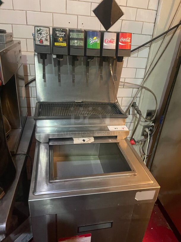 Working! Lancer Soda Machine Ice cooled Drop in Non Refrigerated NSF Tested and Working! - Image 4 of 6