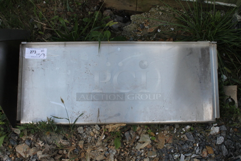 Eagle SWS1536-14/3 Stainless Steel Commercial Wall Mount Shelf.