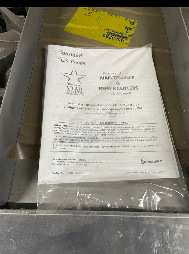 Natural Gas Combo 2 Burners Range w 12 inch griddle Brand New - Image 3 of 5