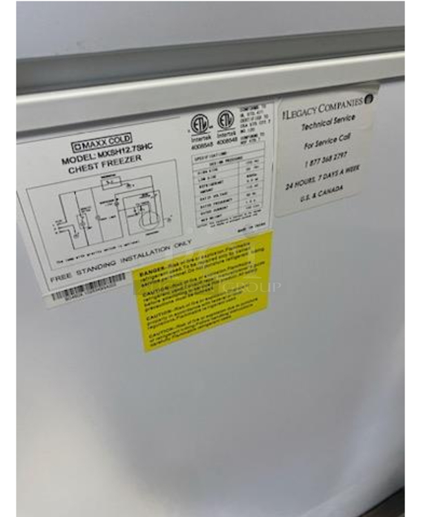 Maxxcold Chest Freezer, Brand New - Image 3 of 5