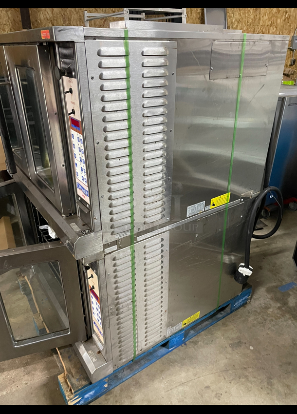 Beautiful Double Stack Electric Convection Oven LANG, on casters. - Image 5 of 7