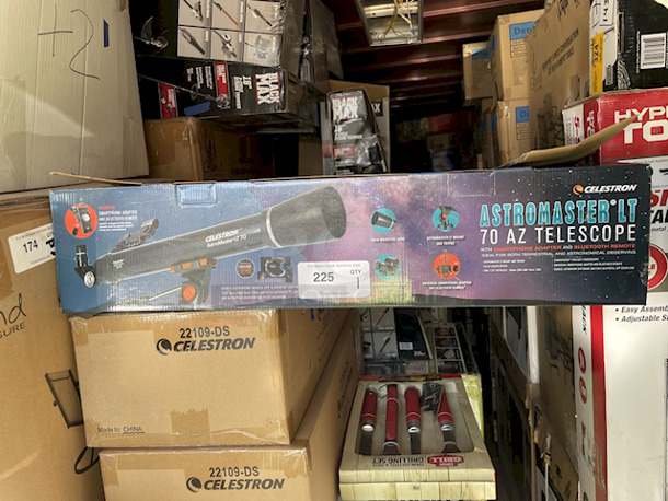 Celestron AstroMaster 70AZ LT Refractor Telescope Kit with Smartphone Adapter and Bluetooth Remote, Ideal Telescope for Beginners, Capture Your Own Images, Tripod plus Bonus Accessories Included.  - Image 8 of 8