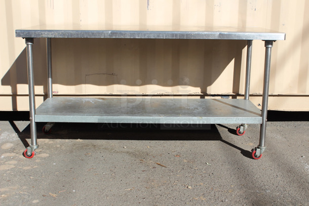 AWESOME! Stainless Steel Work Table 60x30x35 - Image 2 of 4